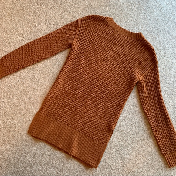 Arizona Jean Co. | Knit Sweater | BURNT ORANGE - X-SMALL - Picture 5 of 8